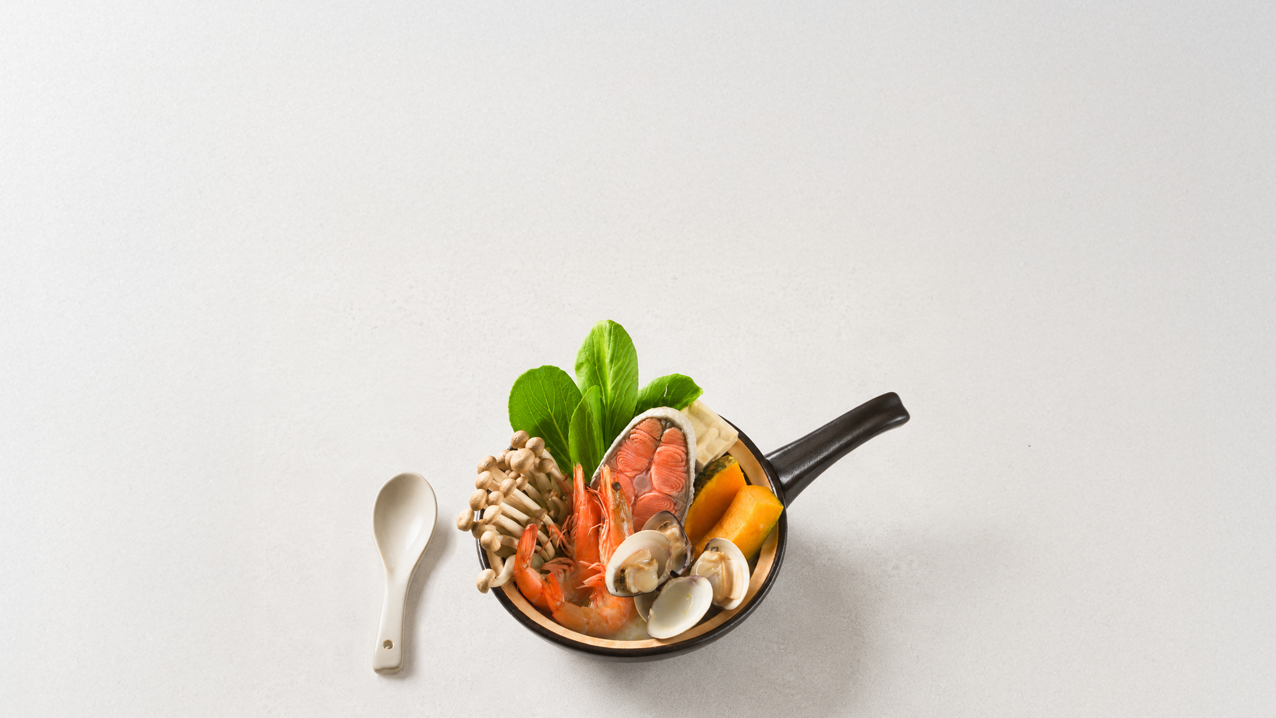 海鮮豆腐蔬菜豆乳湯